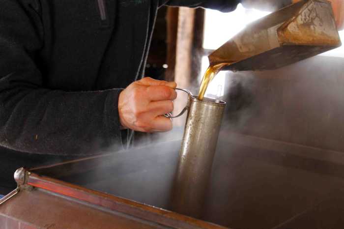 Stoke up the fire, it’s sugaring season