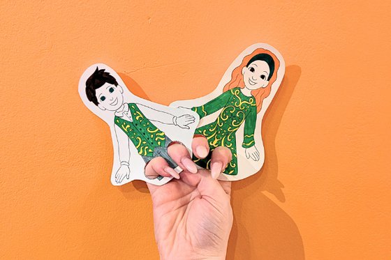 LICM Irish Heritage Finger Puppets